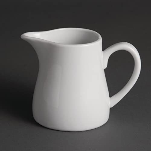 Olympia 6X Whiteware Creamer & Milk Jug 305ml 11oz - 5055437289660