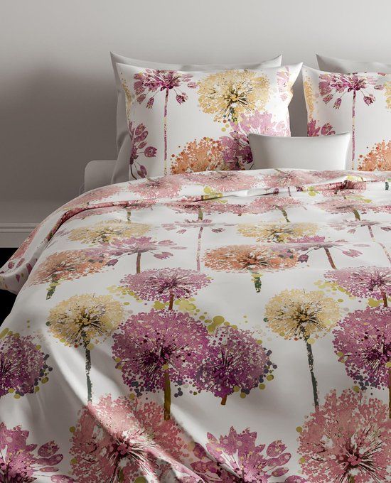 Zohome Maaike Dekbedovertrek Lits-jumeaux - 240x200/220 cm - Pink