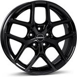 BORBET DESIGN Y glänzend schwarz 7,0Jx16 5x100 ET38