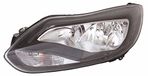 TarosTrade 37-3200-N-69724 elektrische koplamp, zwart met motor