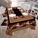 PETTI Artigiani Italiani - Tafelkleed, keukentafelkleed, design Caffee, 1 x 24-zits (140 x 450 cm), 100% Made in Italy