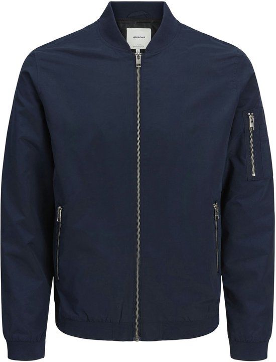 JACK & JONES JJERUSH BOMBER Heren Jas Navy Blazer XXL