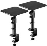 My Wall Universele Luidspreker Beugels - Set van 2 - Klemmontage - Verstelbaar - Tot 15kg - Zwart