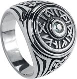 etNox Secret Signs Dames Ring - zilverkleurig - 62