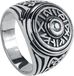 etNox Secret Signs Dames Ring - zilverkleurig - 62