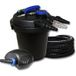 Sunsun - Kit Complet: Cpf-250 Filtre De Bassin À Pression Jusqu'à 10000 L Avec 11w Lampe Uv, Ctf-3800 Supereco Pompe De Filtration 3600l/h 20w, 25m Tuyau 25 Mm (1')