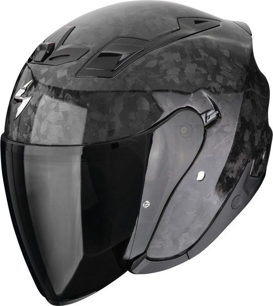 Scorpion EXO-Z1 Carbon Onyx Jethelm - Zwart