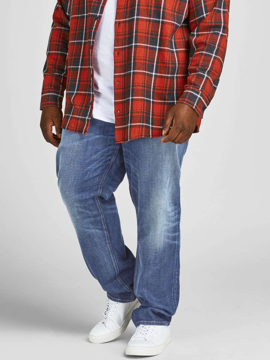 Jack & Jones Jeans JJIGLENN JJORIGINAL AM 815 Slim Fit - Blue - Men's Size 44