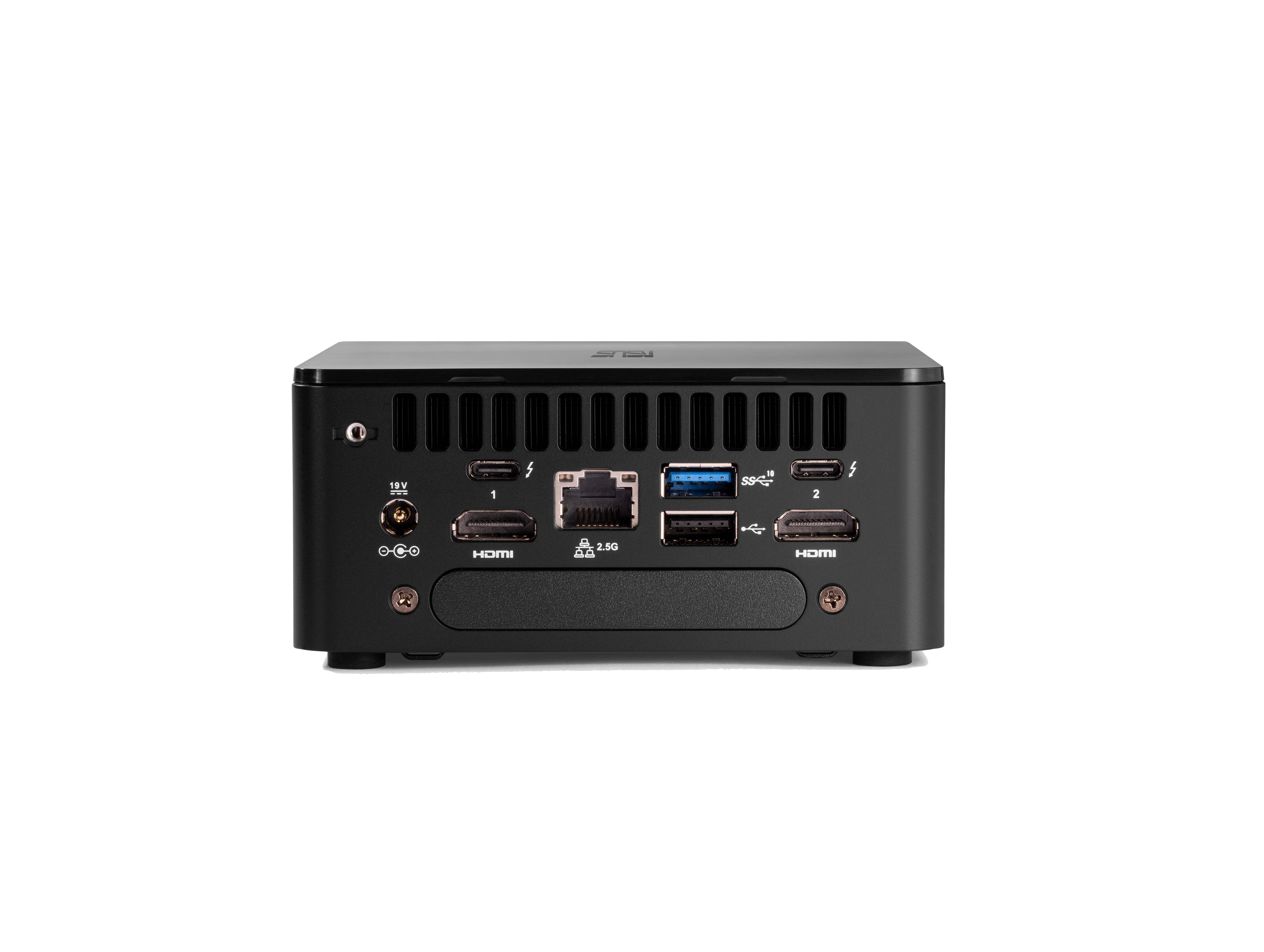 ASUS NUC 12 Pro Kit - Mini PC Barebone - Intel Core i5-1240P - Black