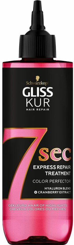 Gliss Kur 7 sec Express Repair Treatment Color Perfector 200 ml