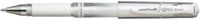 Uni-Ball Liquid ink ballpoint pen Signo Broad UM-153 W White 12 Pieces
