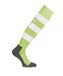 Uhlsport Team Pro Essential Stripe Voetbalkousen - Flash Groen / Wit | Maat: 33-36