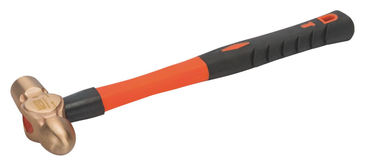 Bahco Bolbankhamer | fiberglas handgreep | vonkvrij | koper beryllium | 910 g - NSB506-900-FB
