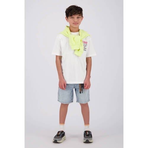 Vingino T-shirt met backprint wit