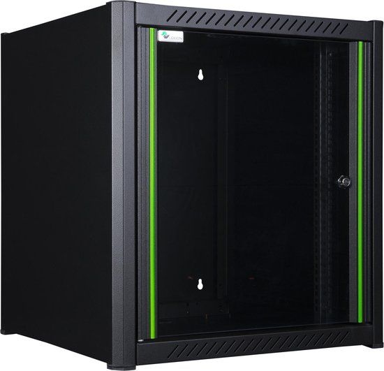 Logon RWM12U45BL Wandrek 12U Zwart rack