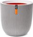 Capi Europe Bloempot bol Groove NL 54x52 Ivoor