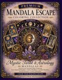 Intricate Tarot & Astrology Mandalas Featuring Zodiac Symbols, Celestial Geometry, Moon Phases, Star Patterns & Mystical Designs for Relaxation, Stress Relief & Mindfulness
