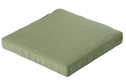 Madison loungekussen Basic 73 x 73 x 8 cm polykatoen groen