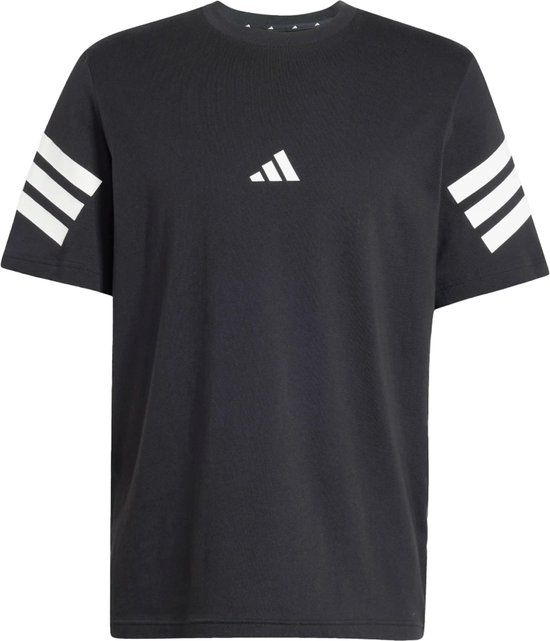 Adidas Future Icons 3-Stripes T-shirt - Zwart - Heren - Maat XL