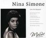Merkloos / Sans marque Nina Simone - Live on Request CD