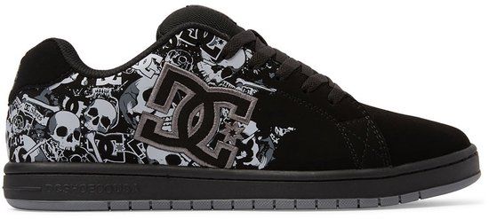 Dc Shoes Gaveler Sneakers Heren Zwart/Grijs Maat 46