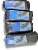 HYGOSTAR katoenen handschoen NERO - 12 paar - zwart - maat M