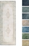 TESSO LIVING Kelim Vintage Vloerkleed - Zand 80 X 290 cm