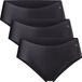 DANISH ENDURANCE Naadloze Hipsters voor Dames - Sporten & Iedere dag - 3-pack - Zwart - Maat L