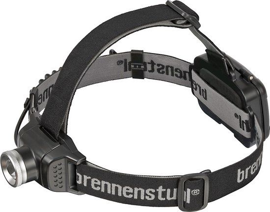 Brennenstuhl LuxPremium LED Headlamp - Black - 200 lm - IP44 - Includes Batteries