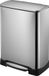EKO Neo-Cube recycling pedaalemmer 28+18 liter mat RVS