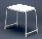 Gedy Promed badkruk, aluminium, wit, 55 x 35 x 41,6 cm