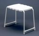 Gedy Promed badkruk, aluminium, wit, 55 x 35 x 41,6 cm