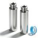 Icecat Set de 2 extensions de robinet en inox pour douche