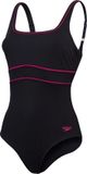 Speedo Contour Eclipse Shaping Badpak Vrouwen Zwart/Paars