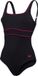 Speedo Contour Eclipse Shaping Badpak Vrouwen Zwart/Paars