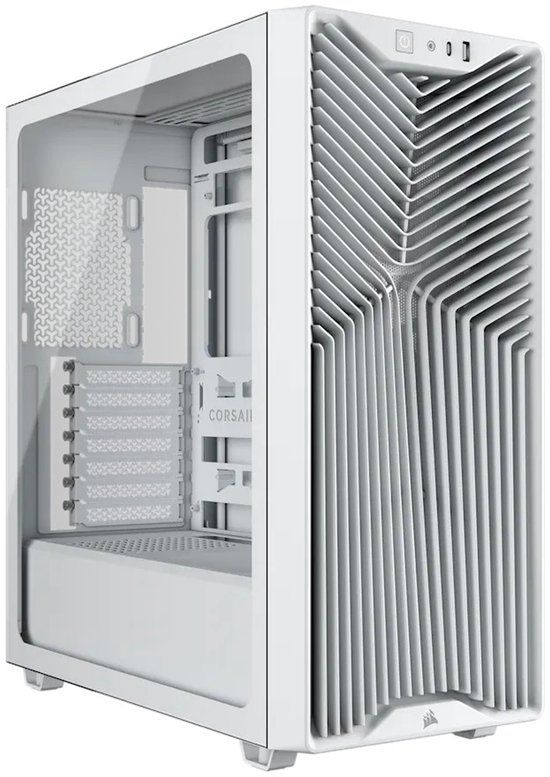 Corsair 3200D RS Midi Tower - PC-behuizing - Wit