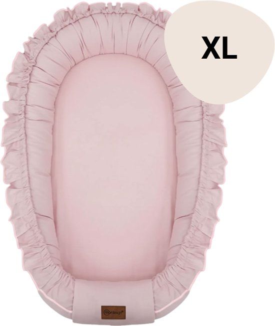 MorDesign Babynest XL Ruffle Powder