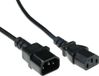 ACT Netsnoer C13 - C14 zwart 0,3 m AK5164