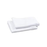 Babybay Set van 2 hoezen geschikt voor het knuffelige nestmodel, wit