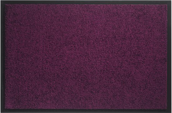 Hamat Deurmat schoonloopmat Twister 40 x 60 cm Paars