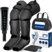 SereneLife Beenmassage - LuchtCompressie Knee Massager - Zwart