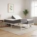 Maison Exclusive - Cadre de lit réglable électriquement Blanc 137 x 190 cm Acier
