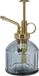 H&S Collection Plantenspuit - glas - zwart - 16 cm