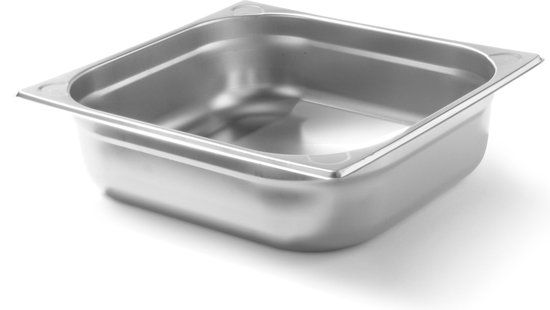 Hendi Gastronormbak 2/3 - 100 mm - RVS - Met deksel