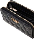 GUESS Valla Zip Around Wallet Black