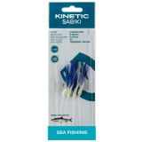 Kinetic Kinetic Sabiki Hokkai #5 130cm Blue Flash
