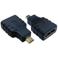 MCL Samar MCL CG-285 - HDMI-adapter - HDMI female naar 19 pin micro HDMI Type D male