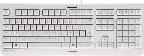 Cherry KC 1000 QWERTZ Toetsenbord Grijs