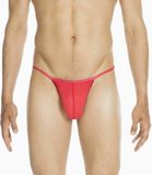 HOM Plume G-String Heren String Rood Maat L