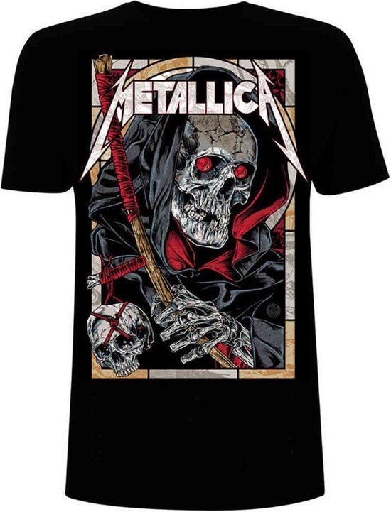 Metallica Death Reaper Unisex T-shirt - Zwart - XL